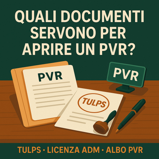 Quali documenti servono per aprire un punto vendita ricariche