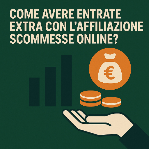 Come avere entrate extra con l’affiliazione scommesse
