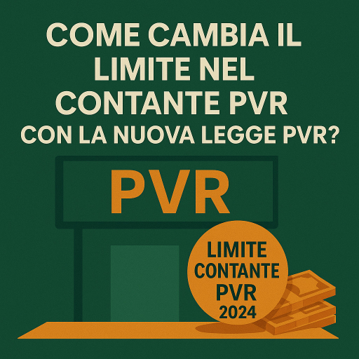 Come cambia il limite nel Contante PVR Scommesse con la Nuova Legge PVR 2024